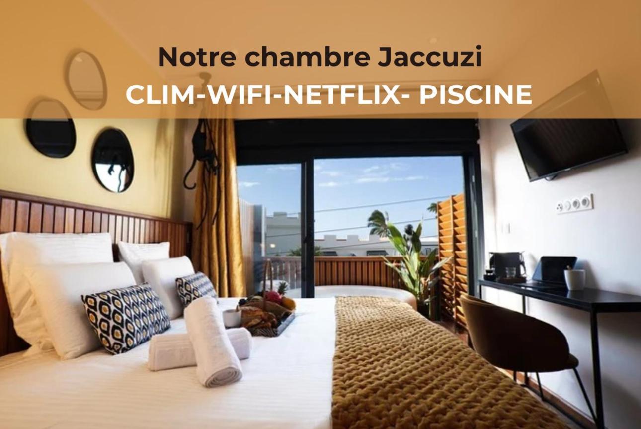 Maison Le Patio Jacuzzi Saint-Denis Exterior photo
